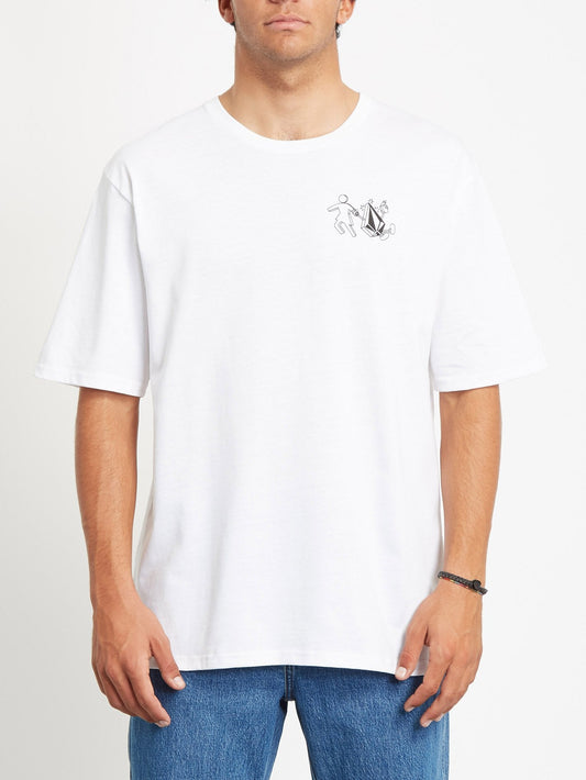 Stonely T-shirt - WHITE
