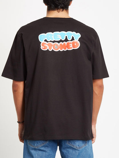 Pretty Stoned T-shirt - BLACK