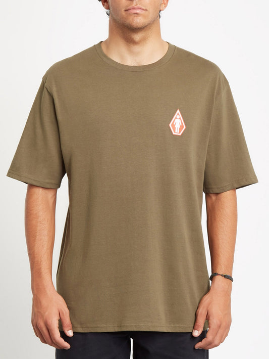 Pretty Stoned T-shirt - MILITARY