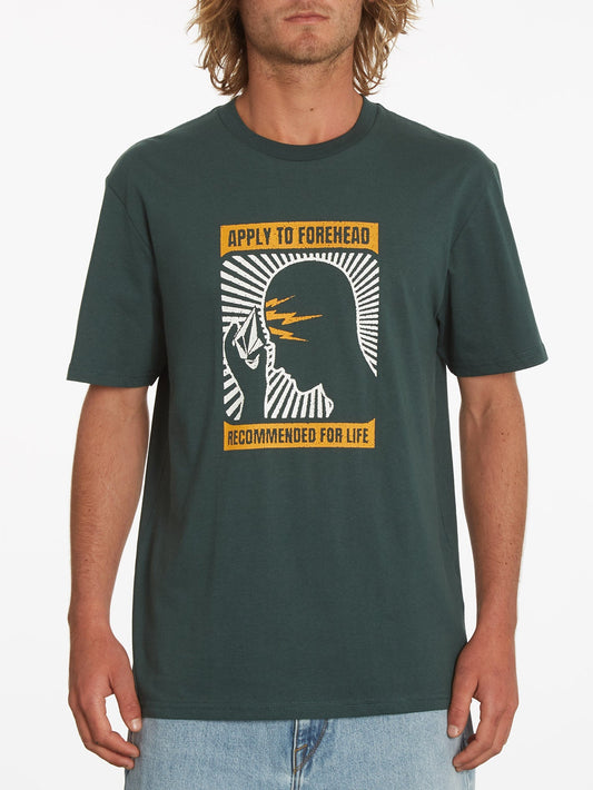 Forehead T-shirt - CEDAR GREEN