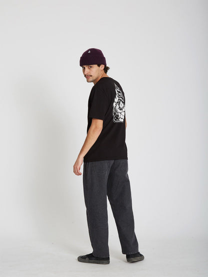 Stone Watcher T-shirt - BLACK