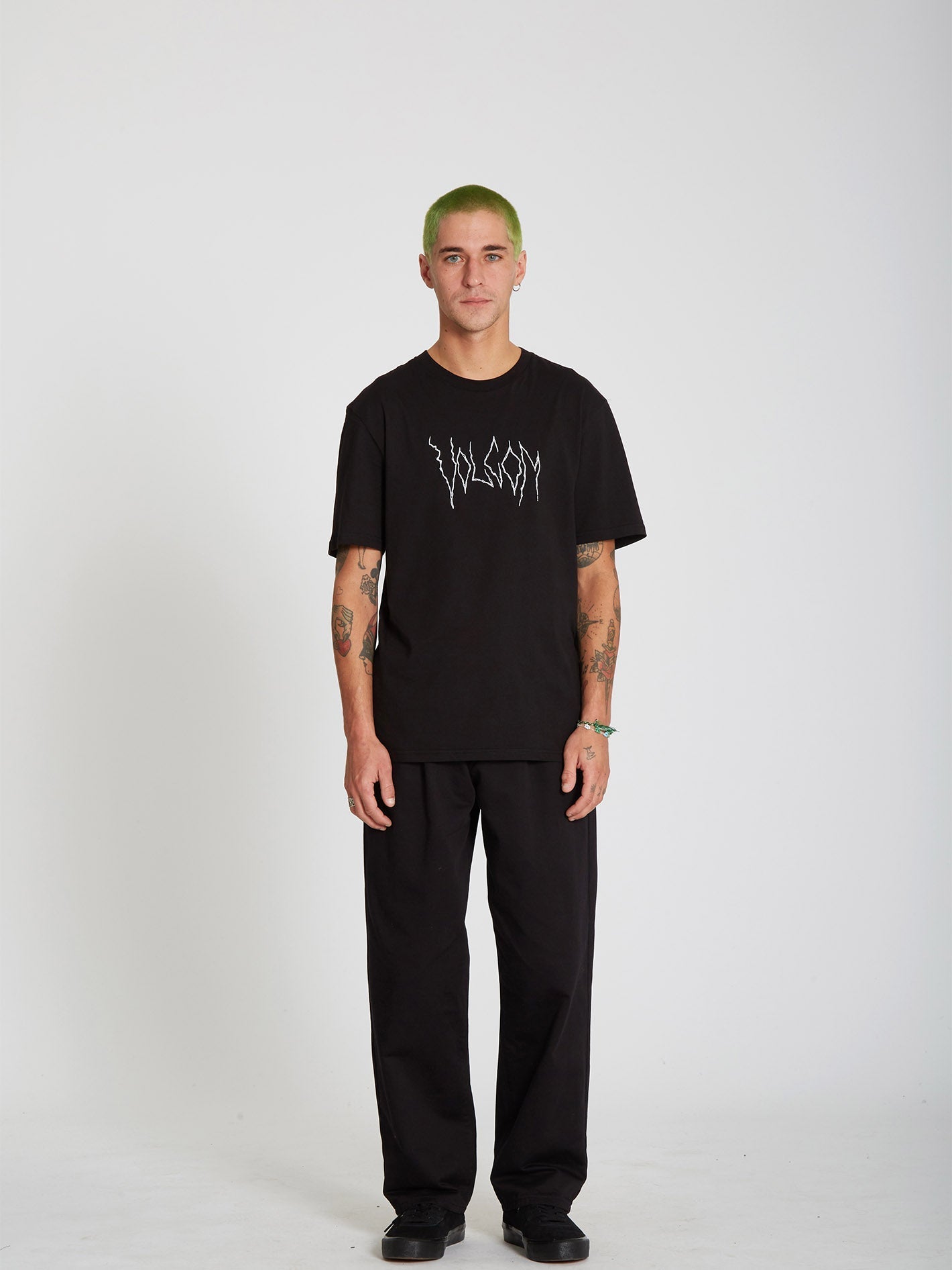 Stone Watcher T-shirt - BLACK