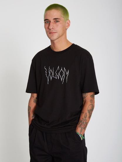 Stone Watcher T-shirt - BLACK