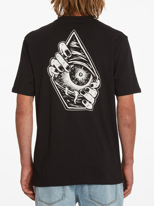 Stone Watcher T-shirt - BLACK
