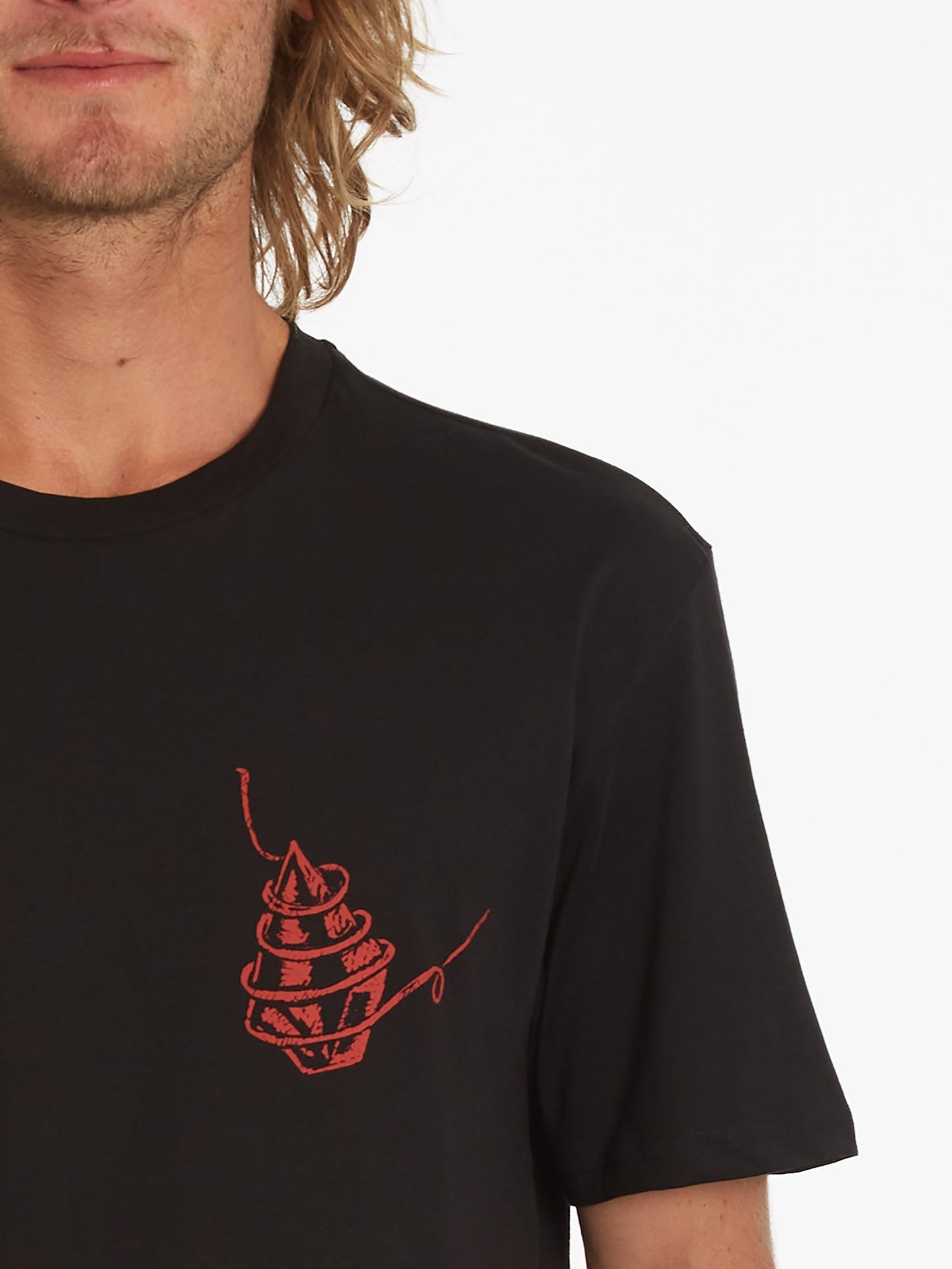 Faceless T-shirt - BLACK