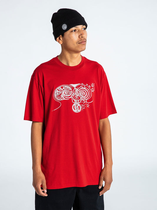 Jamie Lynn T-shirt - RIBBON RED