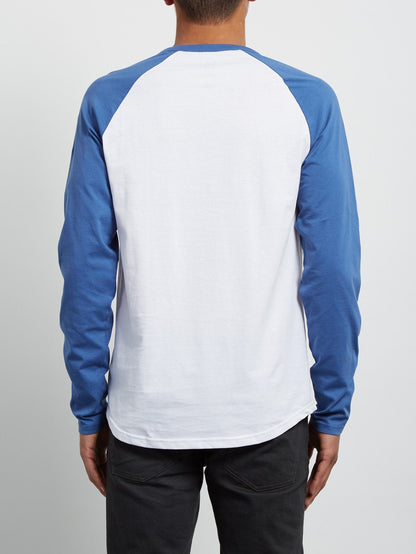 Pen Long Sleeve Tee - Blue Drift
