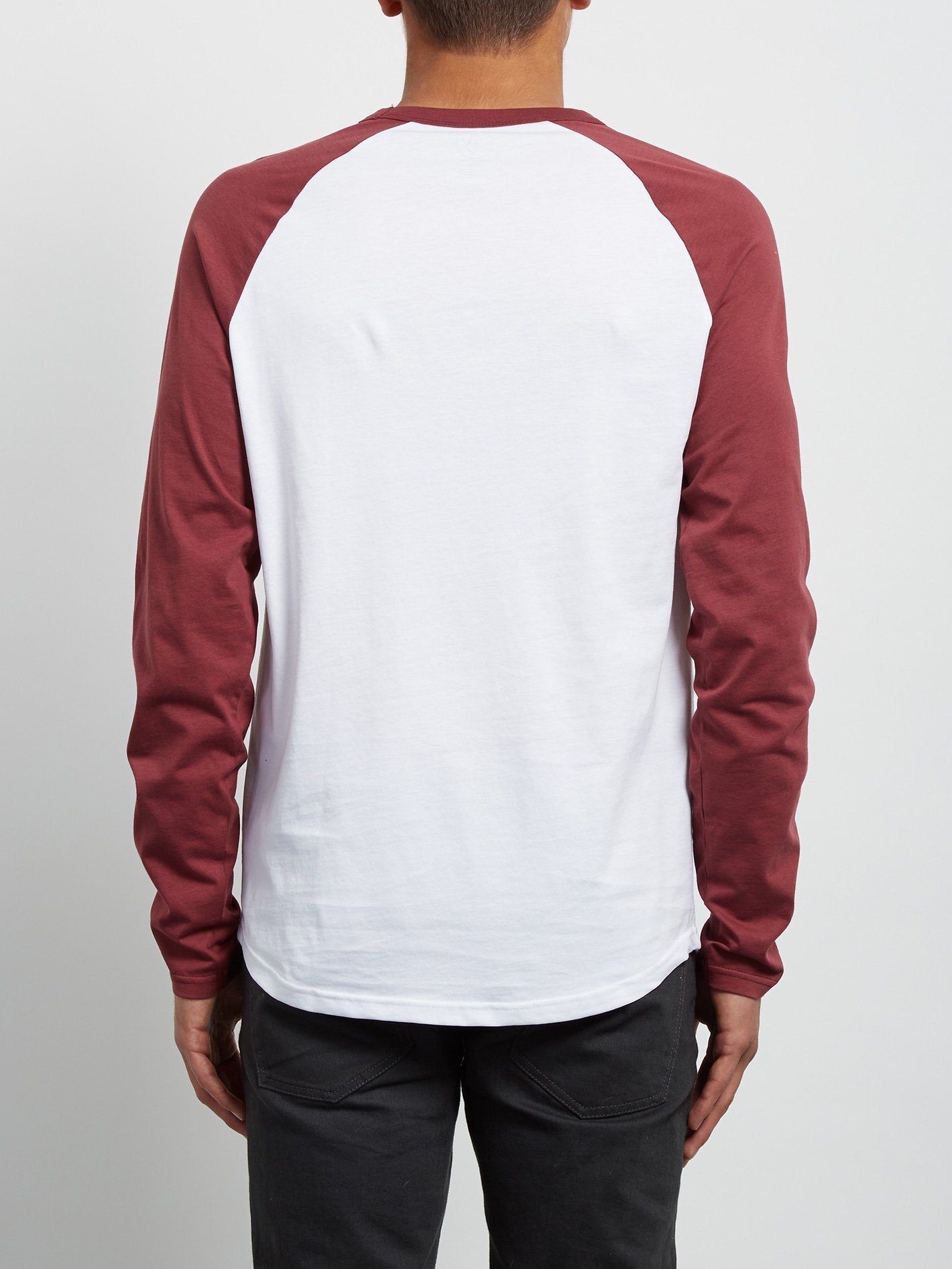 Pen Long Sleeve Tee - Crimson