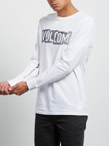 Edge Long Sleeve Tee - White