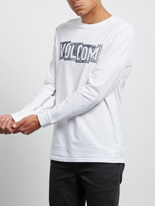 Edge Long Sleeve Tee - White
