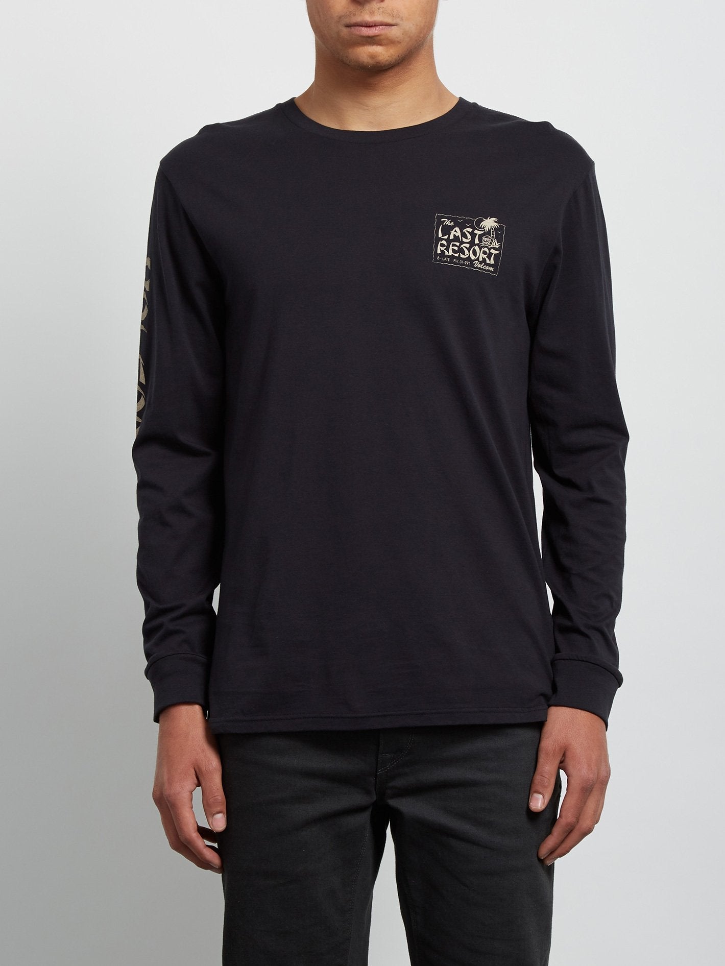 Last Resort Long Sleeve Tee - Black