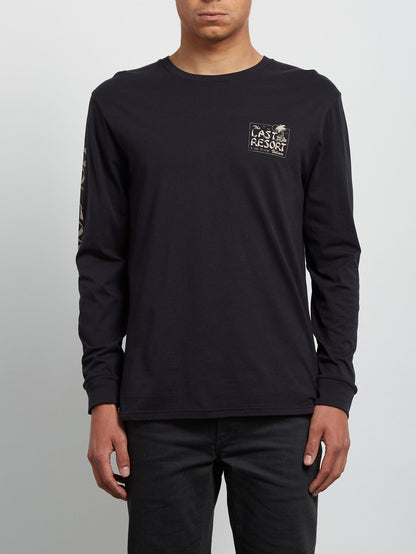 Last Resort Long Sleeve Tee - Black