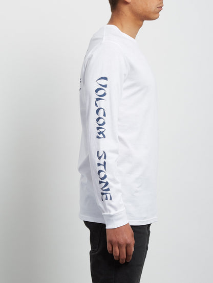 Last Resort Long Sleeve Tee - White
