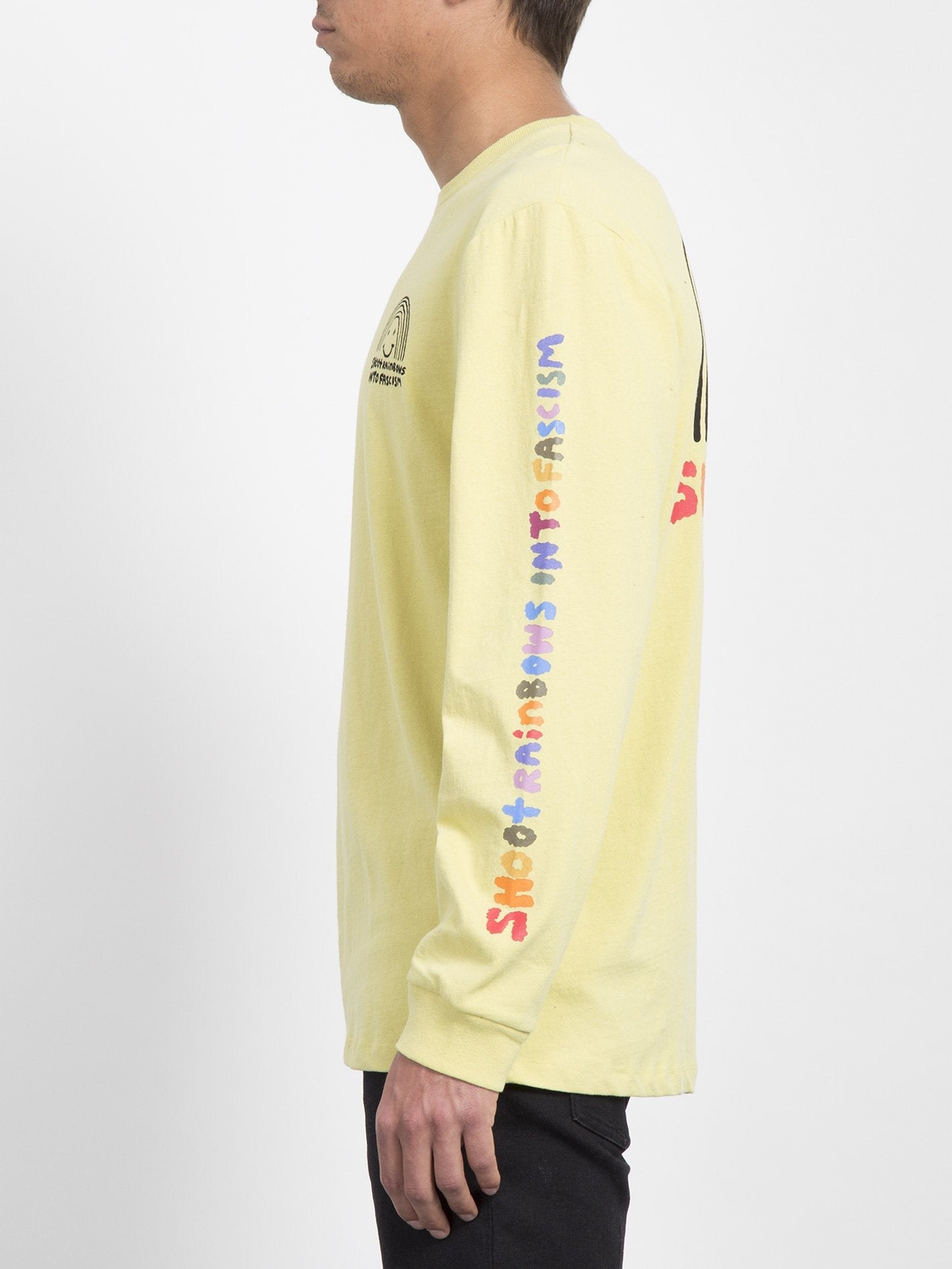Ozzy Rainbow T-shirt  - Lime
