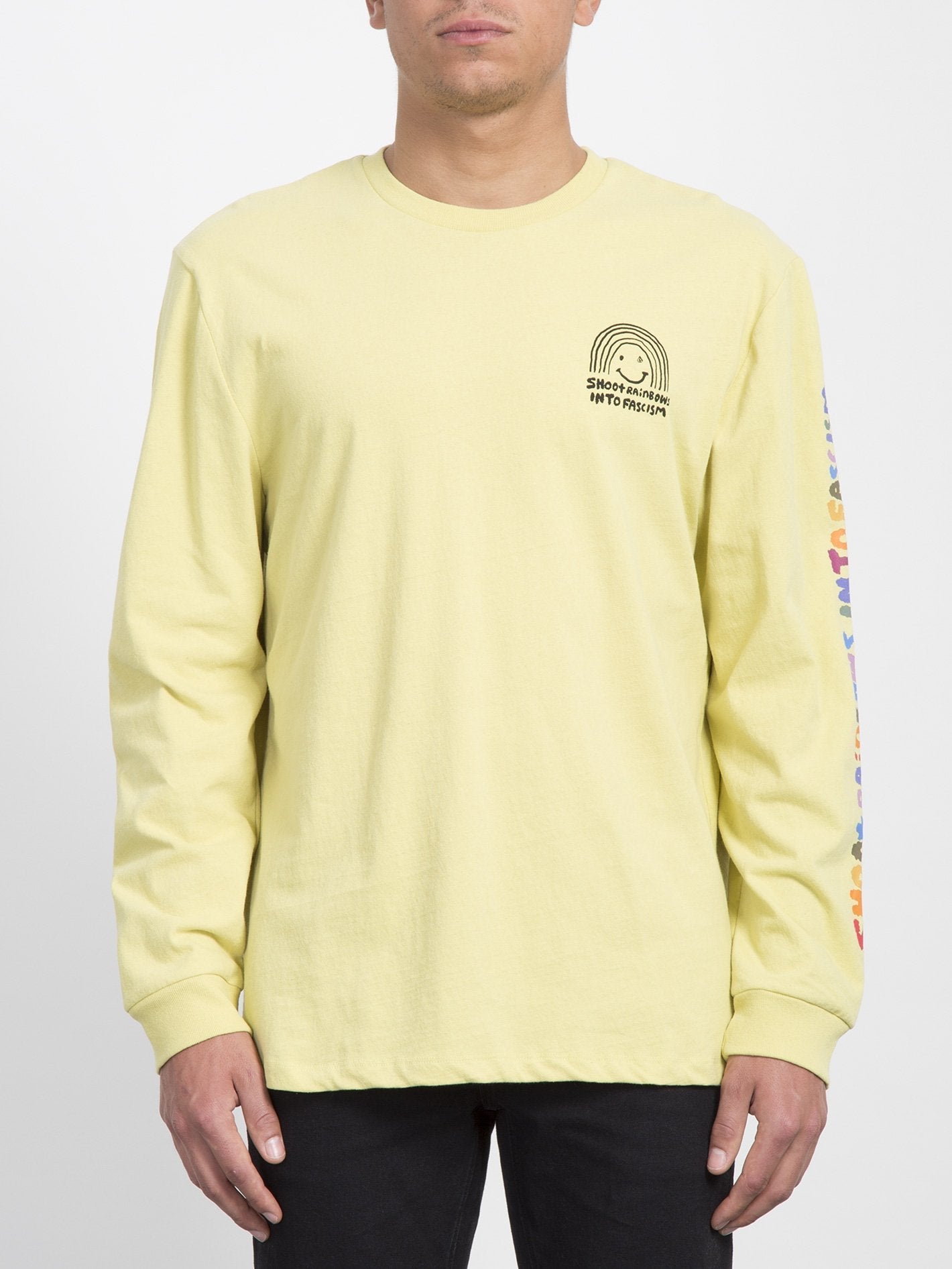 Ozzy Rainbow T-shirt  - Lime