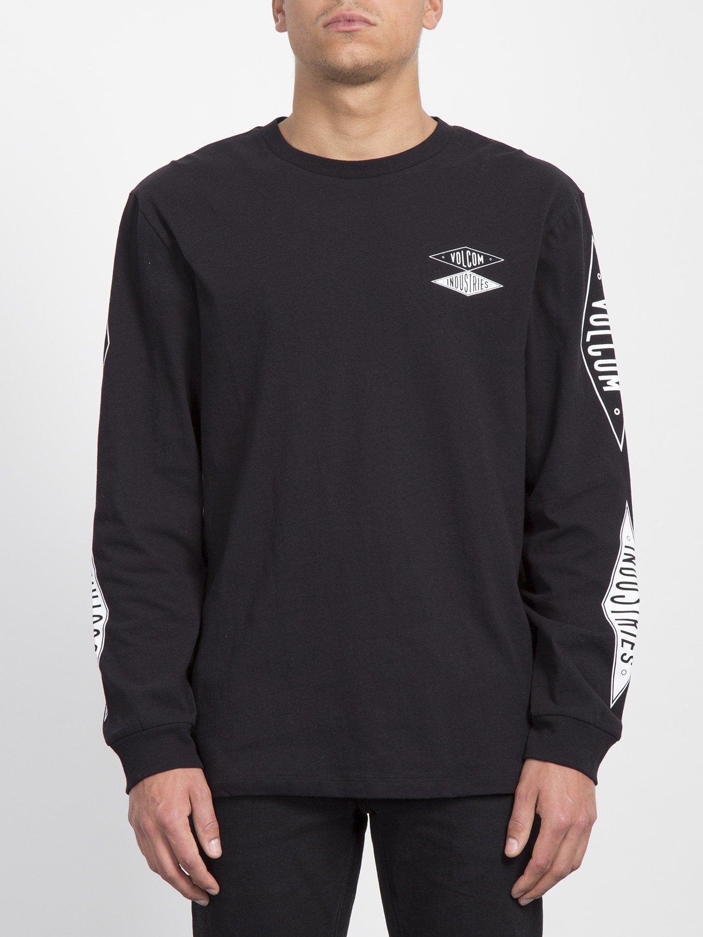 V.I. Boxy T-shirt  - Black