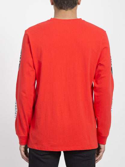 V.I. Boxy T-shirt  - Bright Red