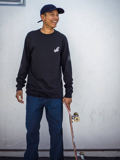 Lopez Web T-shirt  - Black