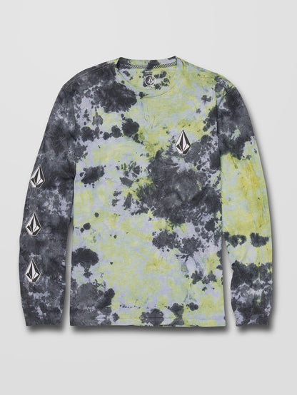 Iconic Dye T-shirt - LIME TIE DYE