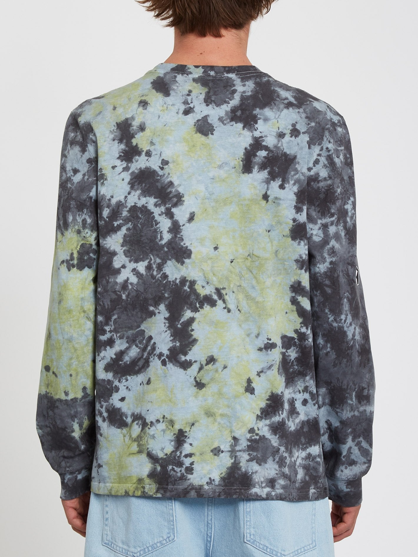 Iconic Dye T-shirt - LIME TIE DYE
