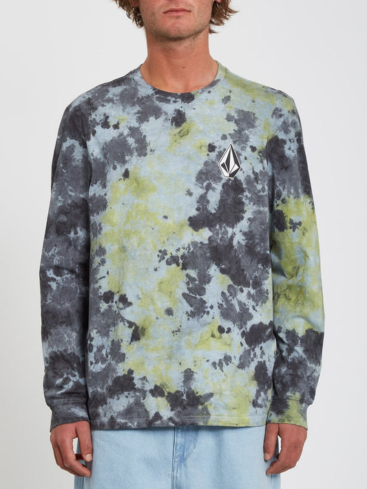Iconic Dye T-shirt - LIME TIE DYE