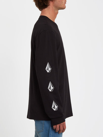 Iconic Stone T-shirt - BLACK