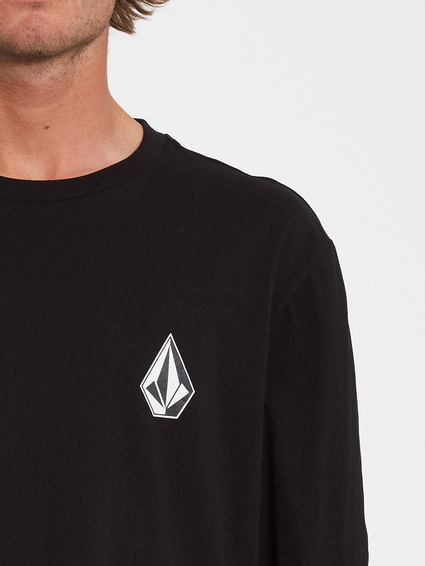 Iconic Stone T-shirt - BLACK