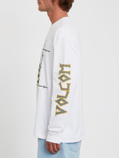 Richard French T-shirt - WHITE