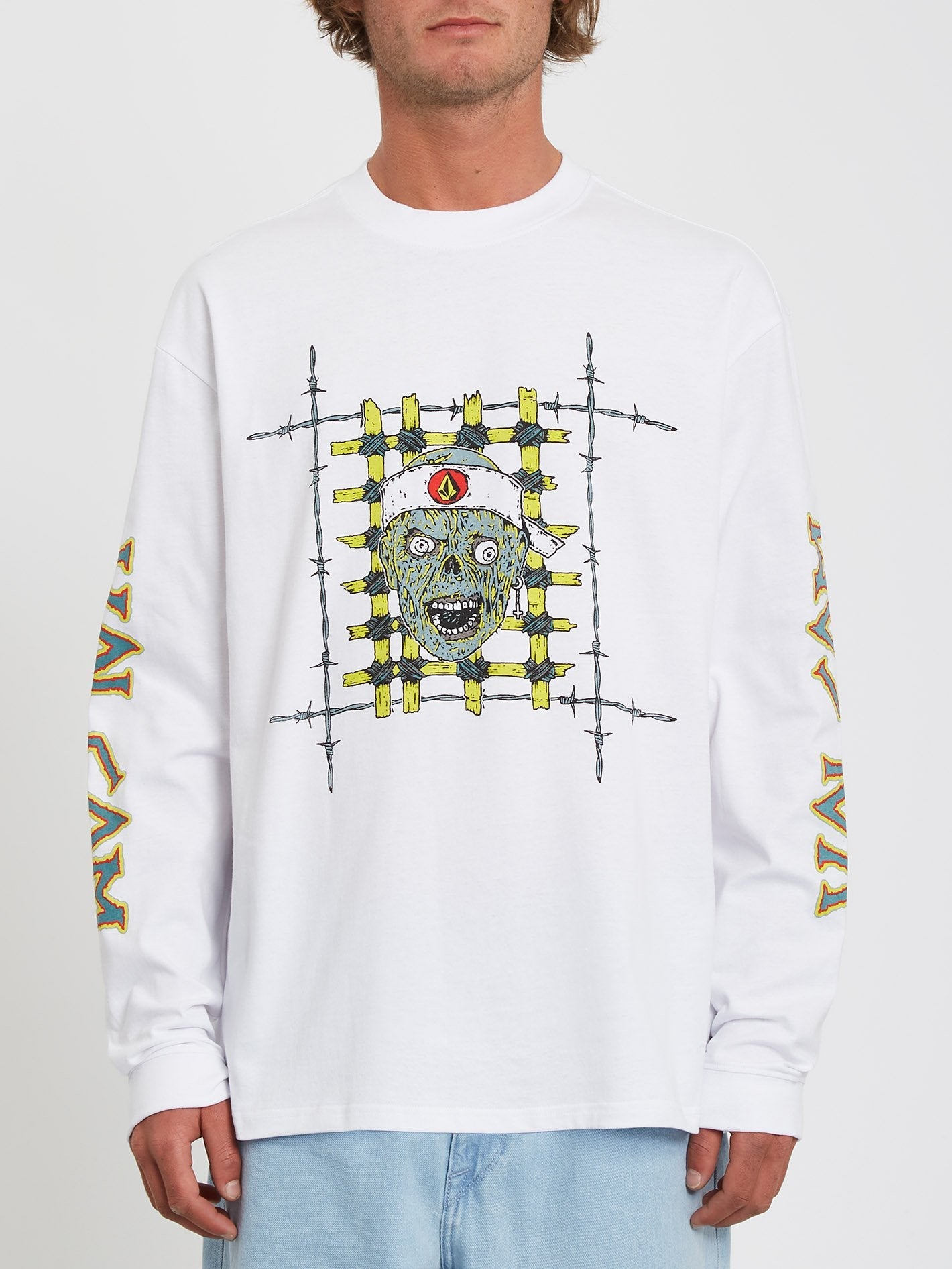 Richard French T-shirt - WHITE
