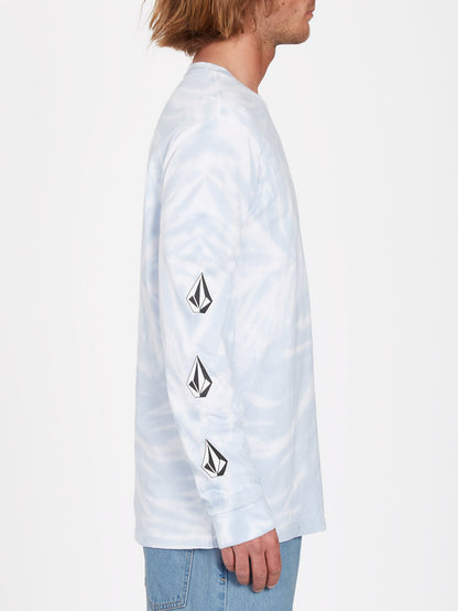 Iconic Stone Dye T-shirt - CELESTIAL BLUE