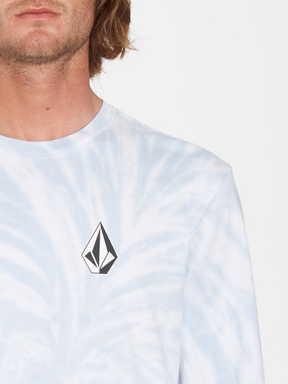 Iconic Stone Dye T-shirt - CELESTIAL BLUE