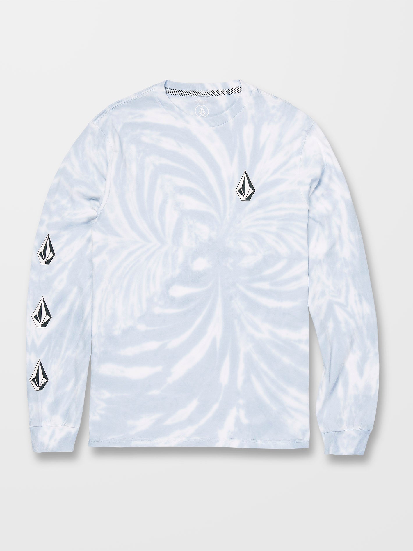 Iconic Stone Dye T-shirt - CELESTIAL BLUE