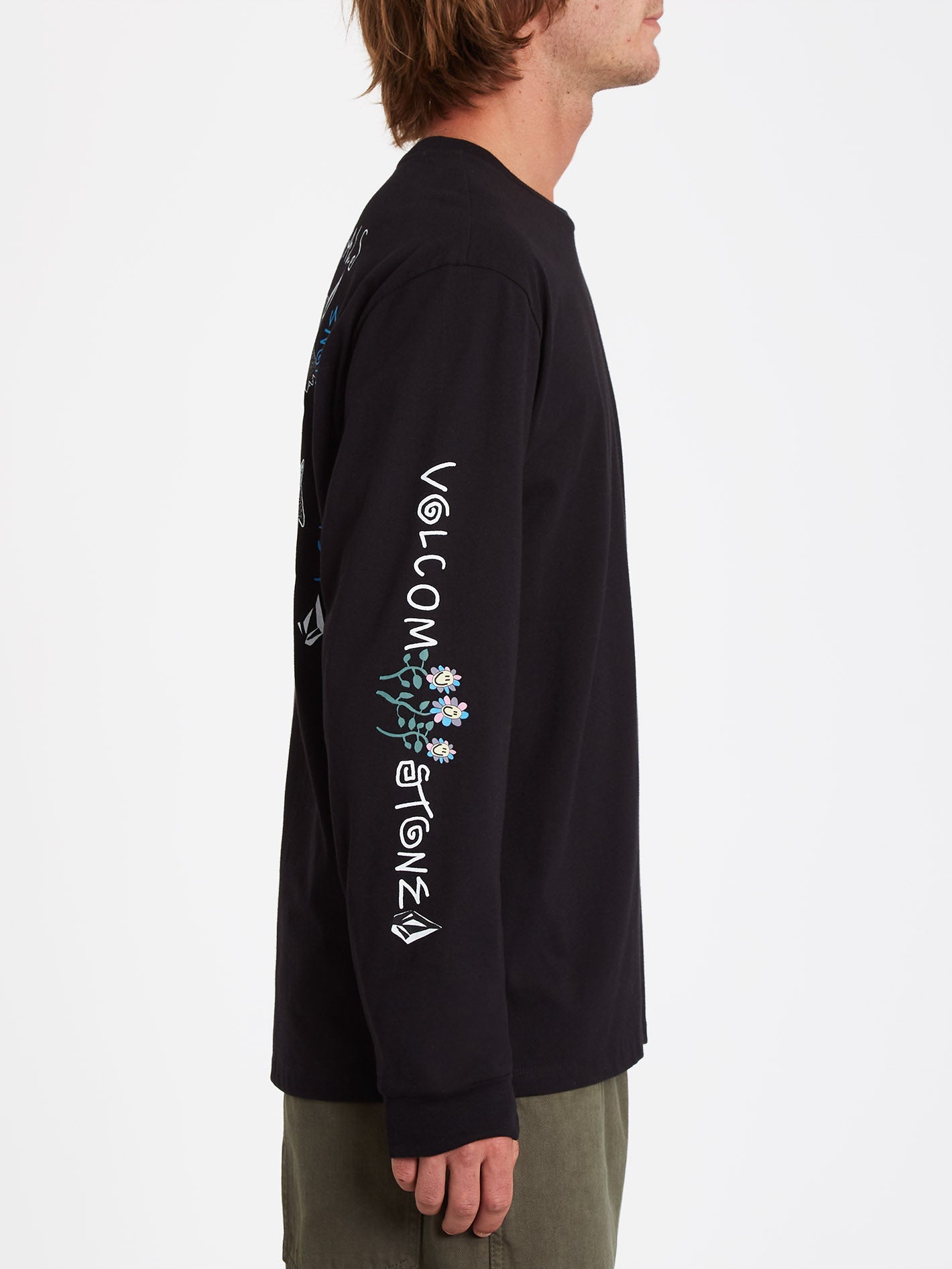 Surf Vitals Animal T-Shirt - BLACK