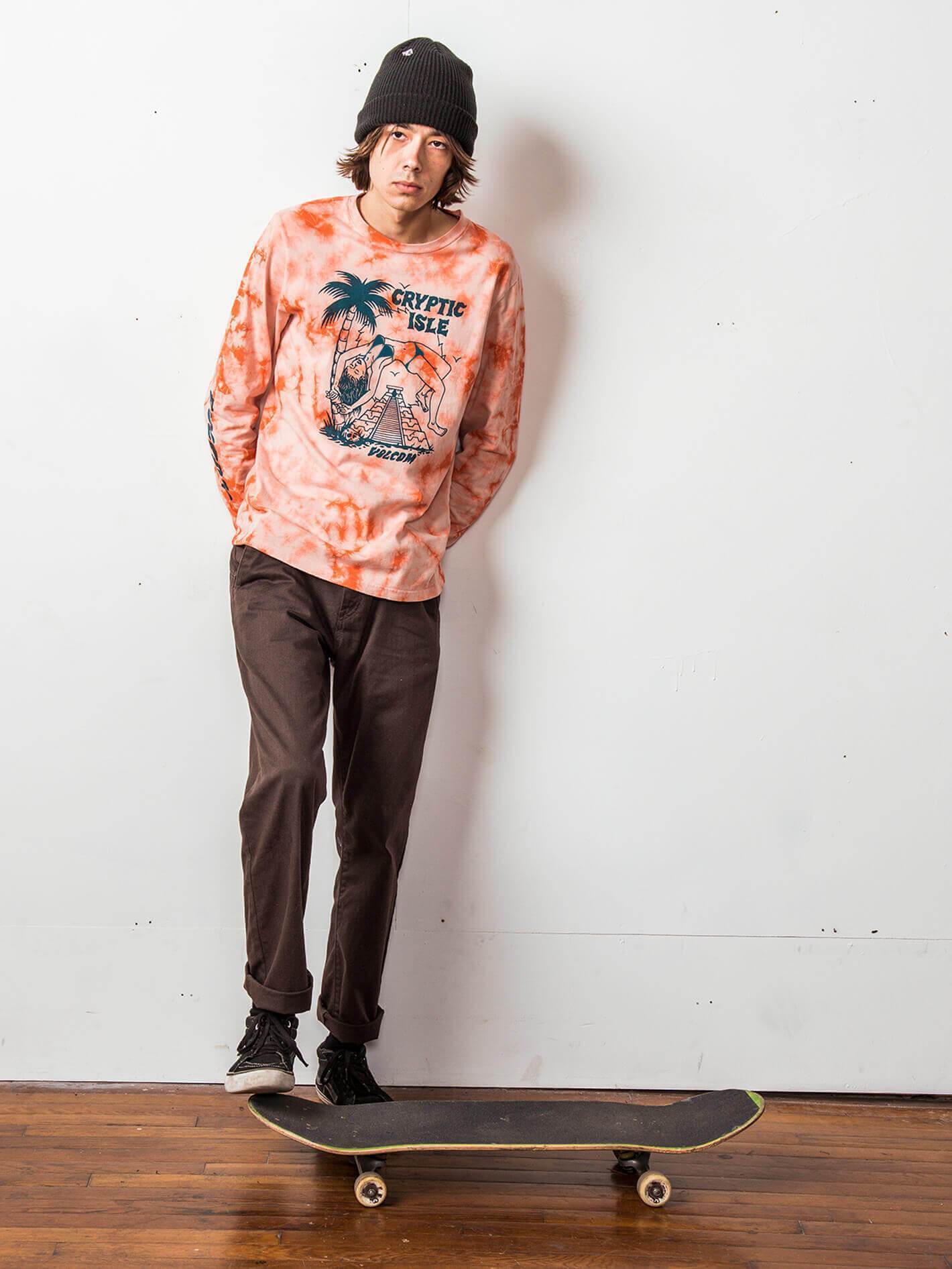 Tomb  T-shirt - Orange Glow