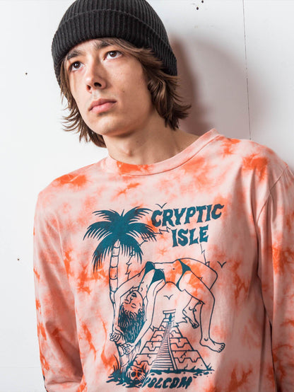 Tomb  T-shirt - Orange Glow