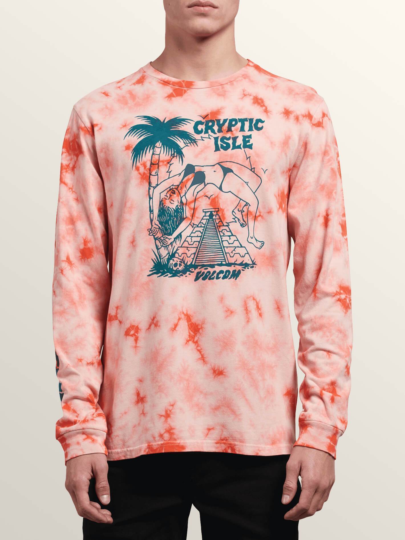 Tomb  T-shirt - Orange Glow