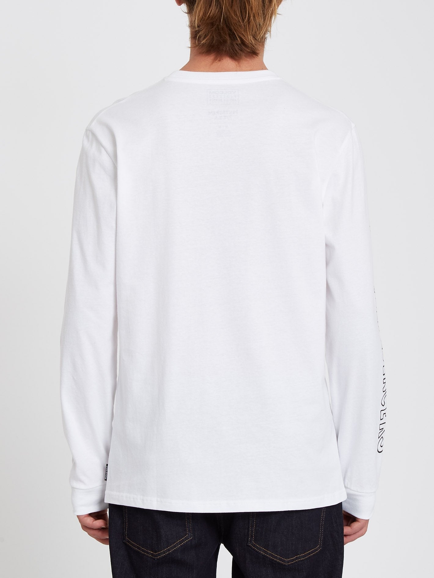 Pentagram Pizza T-shirt - WHITE
