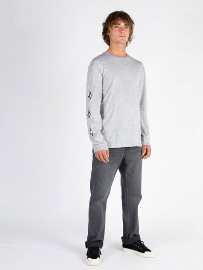 Iconic Stone T-shirt - HEATHER GREY