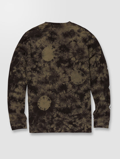 Iconic Stone Dye T-shirt - MILITARY