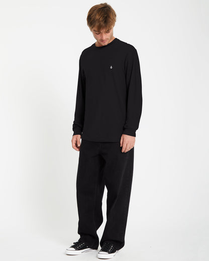 Stone Blanks T-shirt - BLACK