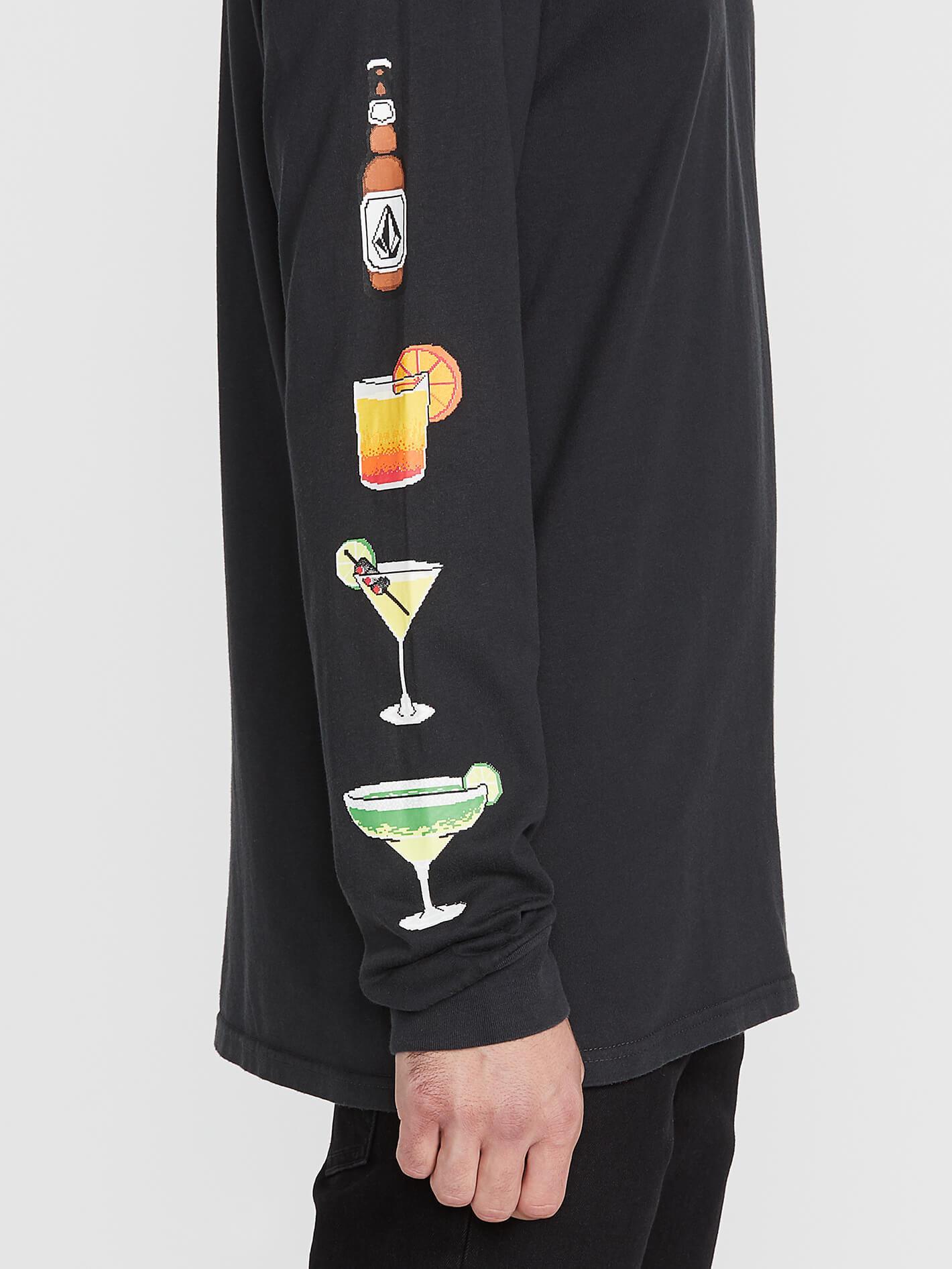 New High Score Long Sleeve Tee - Black