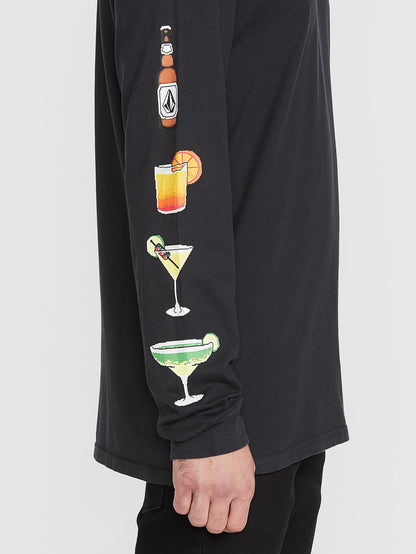 New High Score Long Sleeve Tee - Black