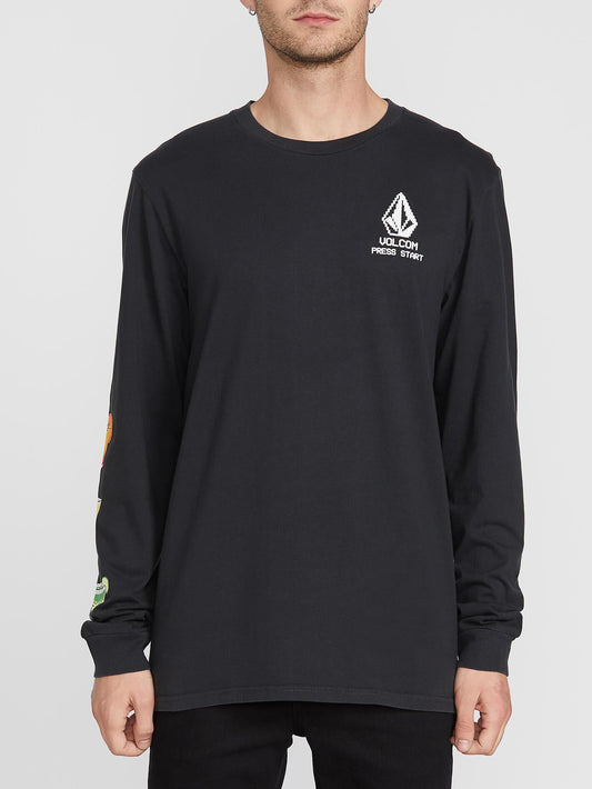 New High Score Long Sleeve Tee - Black