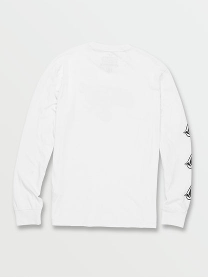 Jamie Lynn Long Sleeves T-shirt - WHITE