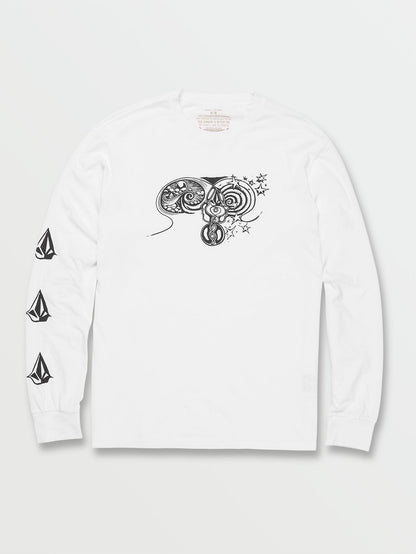 Jamie Lynn Long Sleeves T-shirt - WHITE