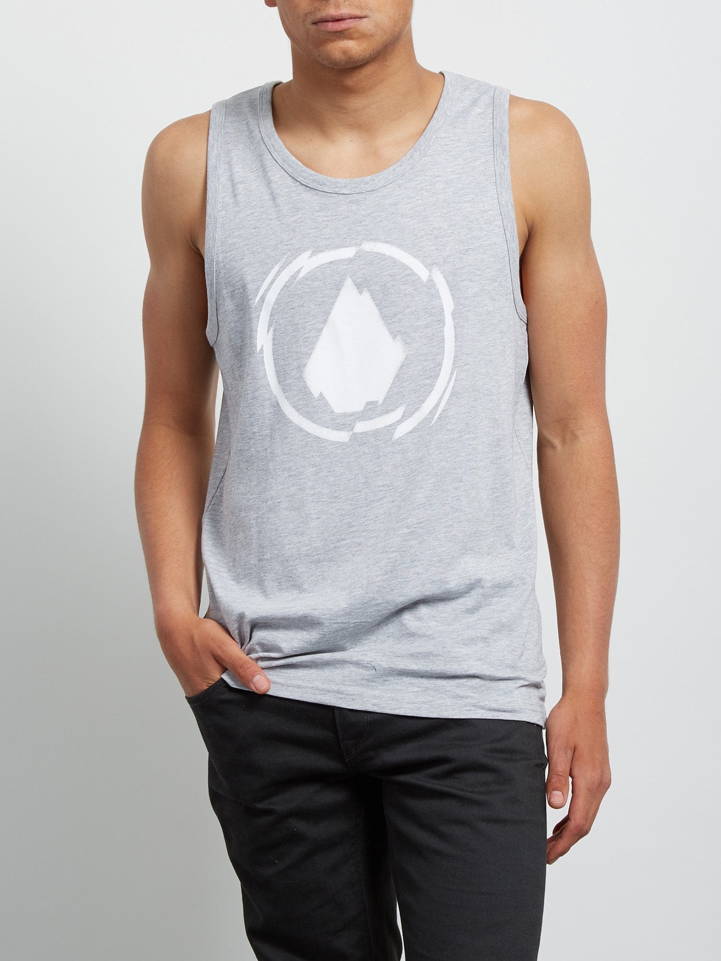 Shatter Tank - Heather Grey
