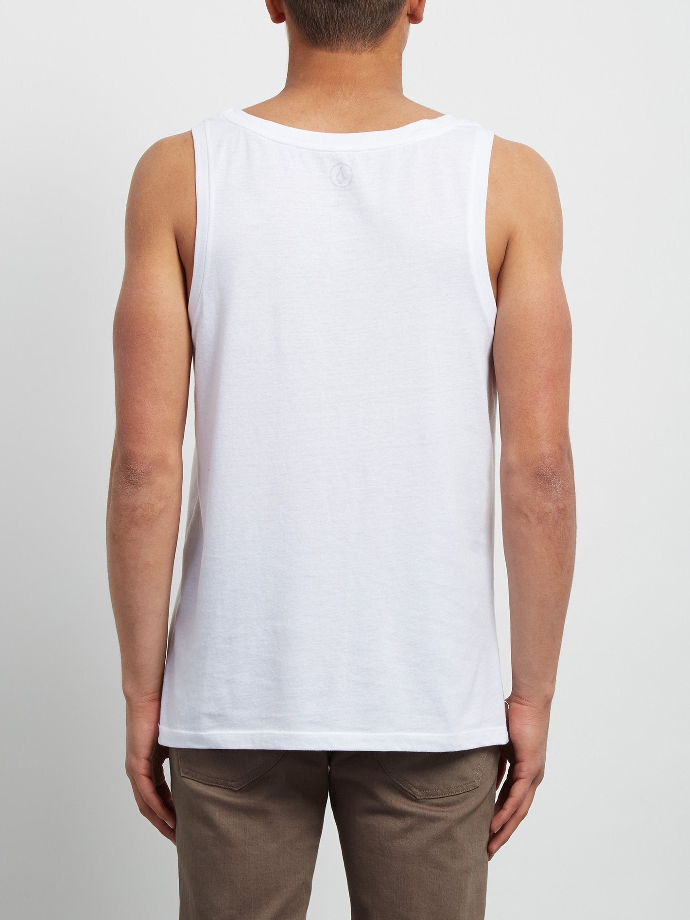 Classic Stone Tank Shirt - White