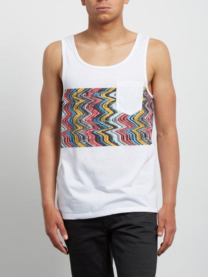 Lofi Heather Tank - White