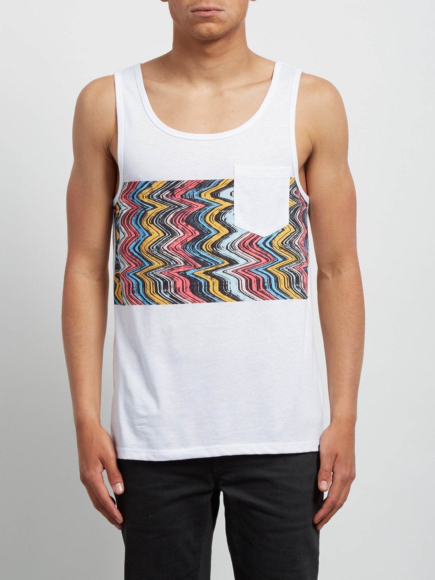 Lofi Heather Tank - White