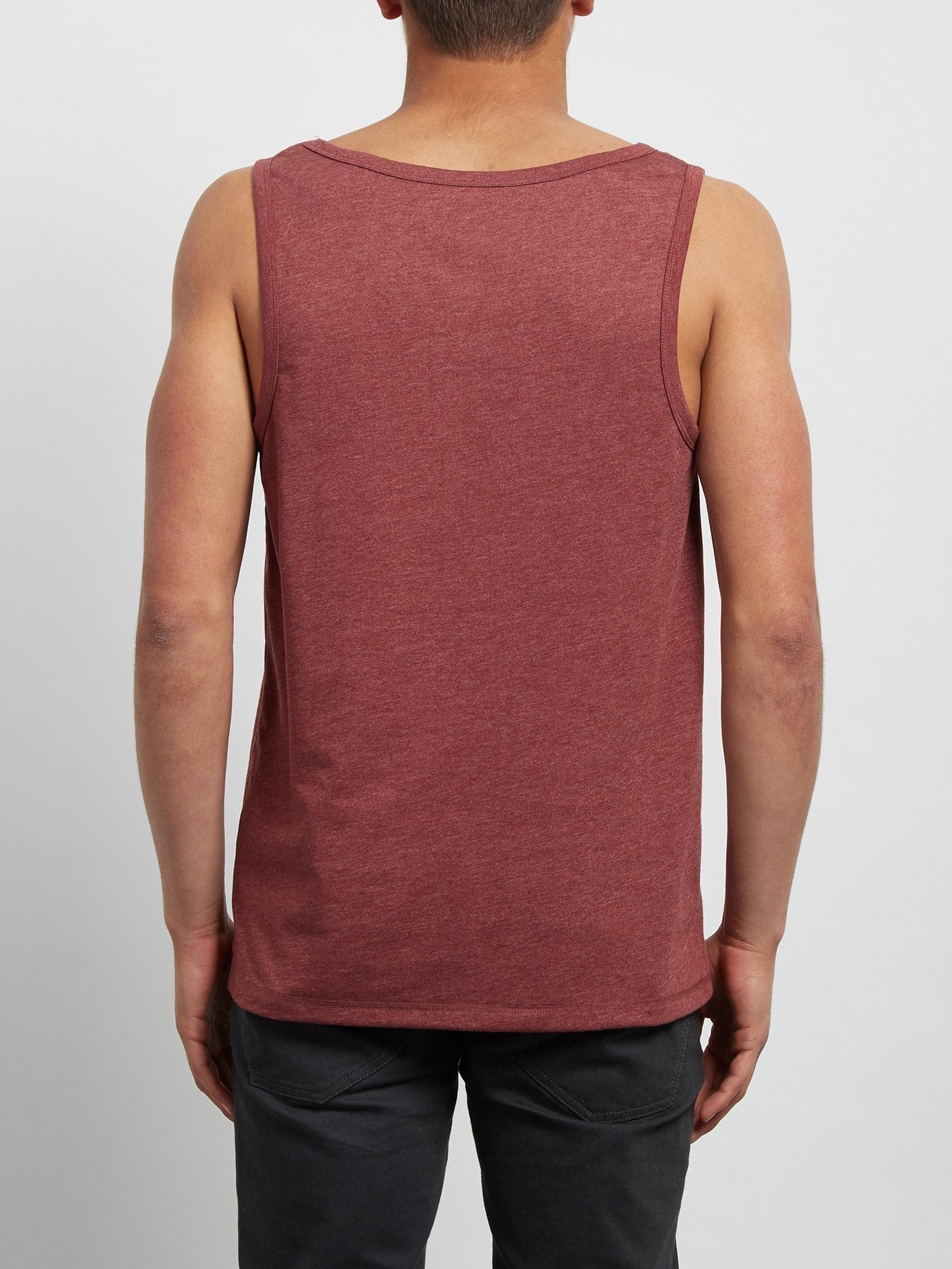 Pocket Heather Tank - Crimson